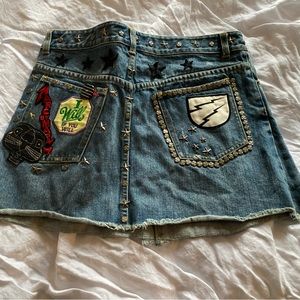 Vintage Marc Jacobs Mini denim skirt sz 8